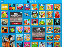 Tablet Screenshot of kizi7.com